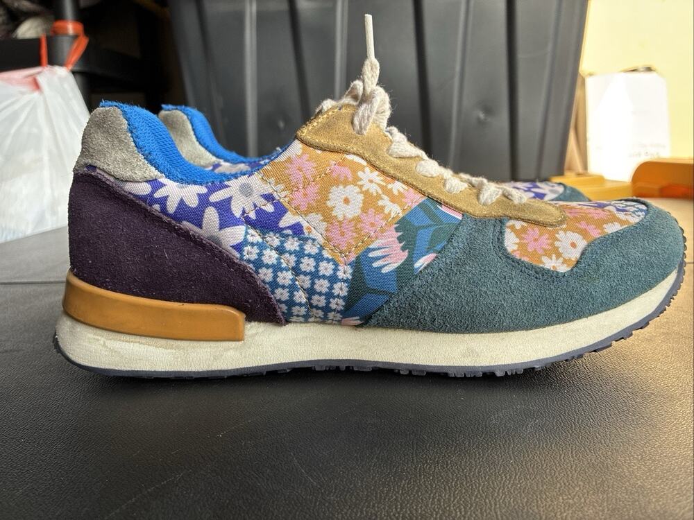 Inkkas Hendrix Jogger Shoe US Women 10/US Men 8 New W/O Tags Boho Floral